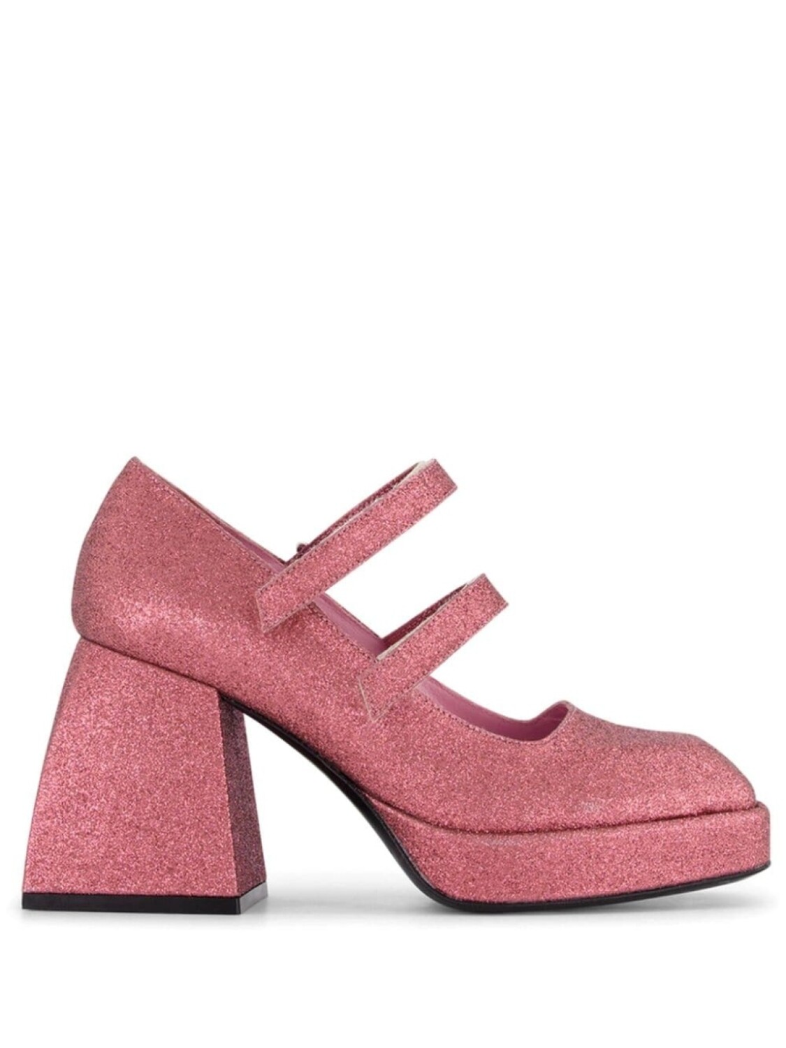 

Nodaleto туфли Bulla Babies 90 с блестками, розовый