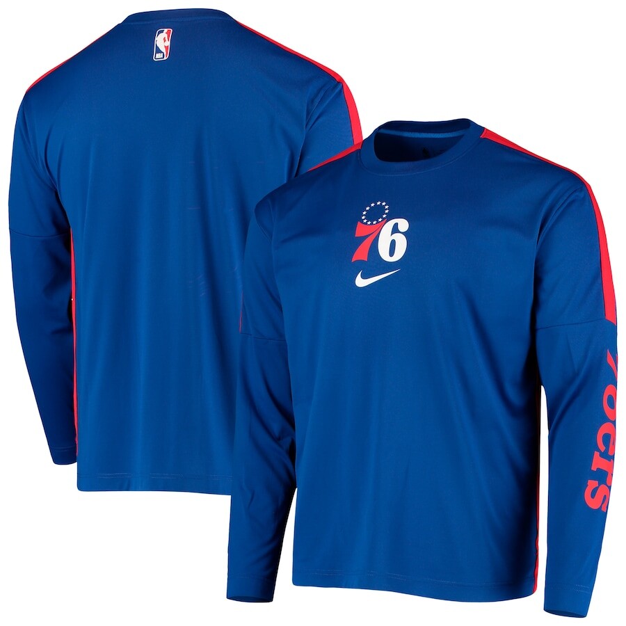 

Рубашка Nike Philadelphia 76Ers, роял