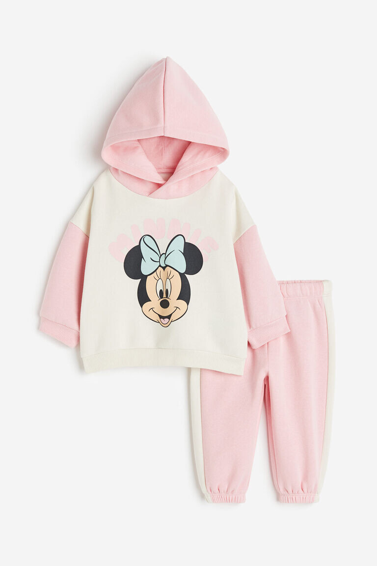 

Комплект из 2-х худи и леггинсов H&M, розовый