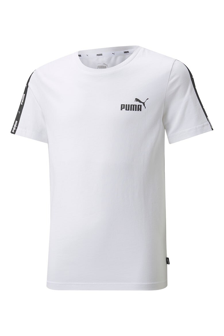 

Хлопковая футболка с логотипом Puma, белый