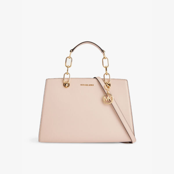 

Сумка из кожи с верхней ручкой Cynthia Michael Michael Kors, розовый