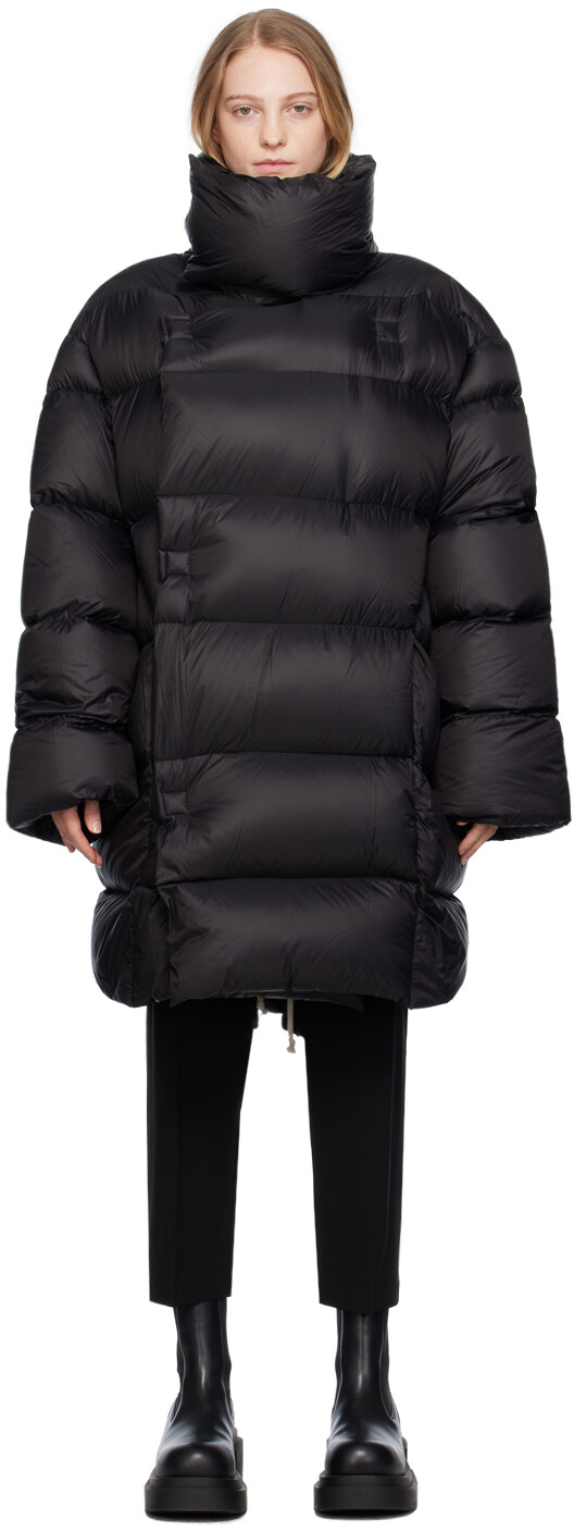 

Черный - Пуховик Jumbo Drella Черный Rick Owens