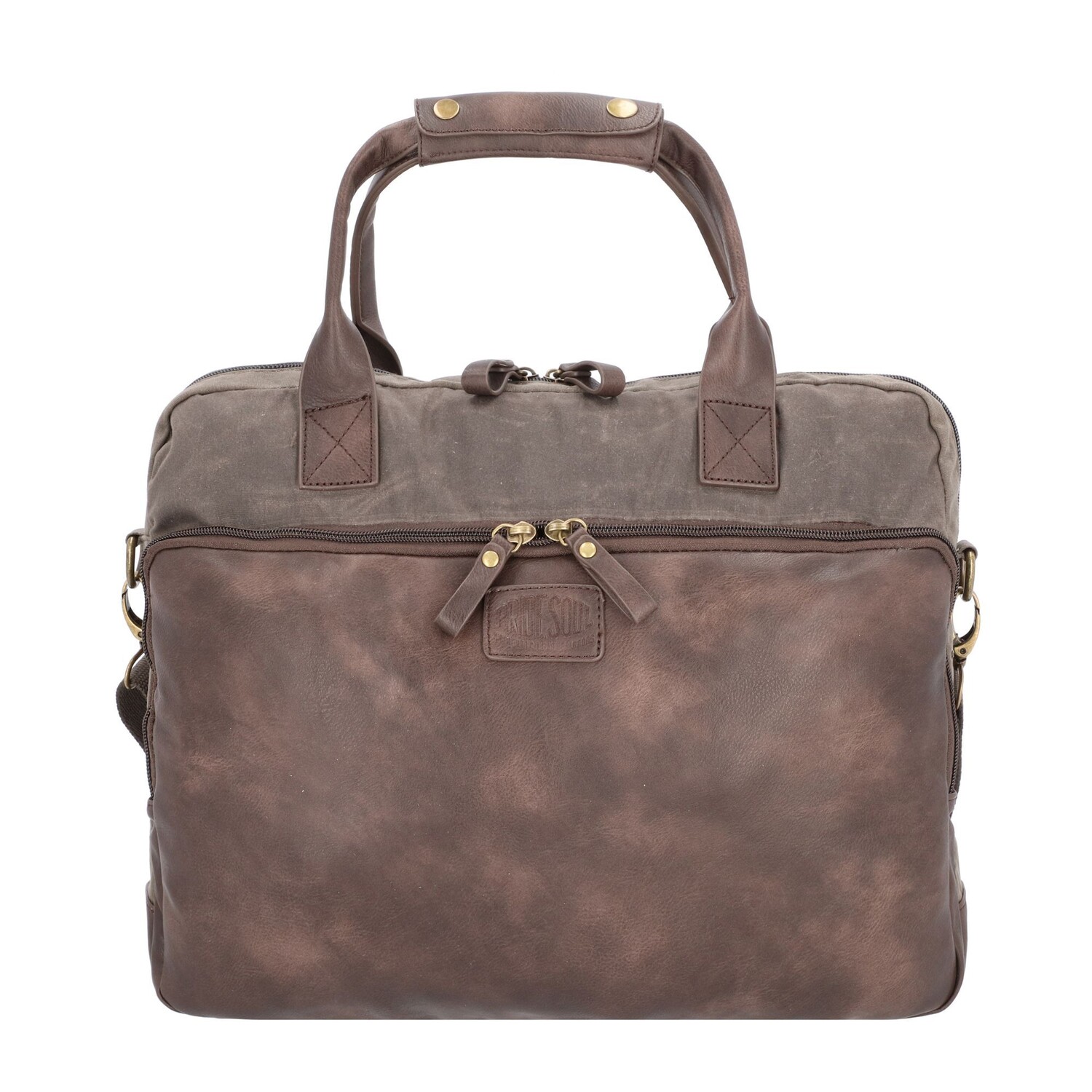 

Сумка для ноутбука Pride and Soul 42 cm Laptopfach, цвет grau braun