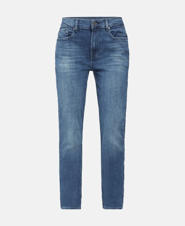 

Джинсы скинни 7 for all Mankind, индиго