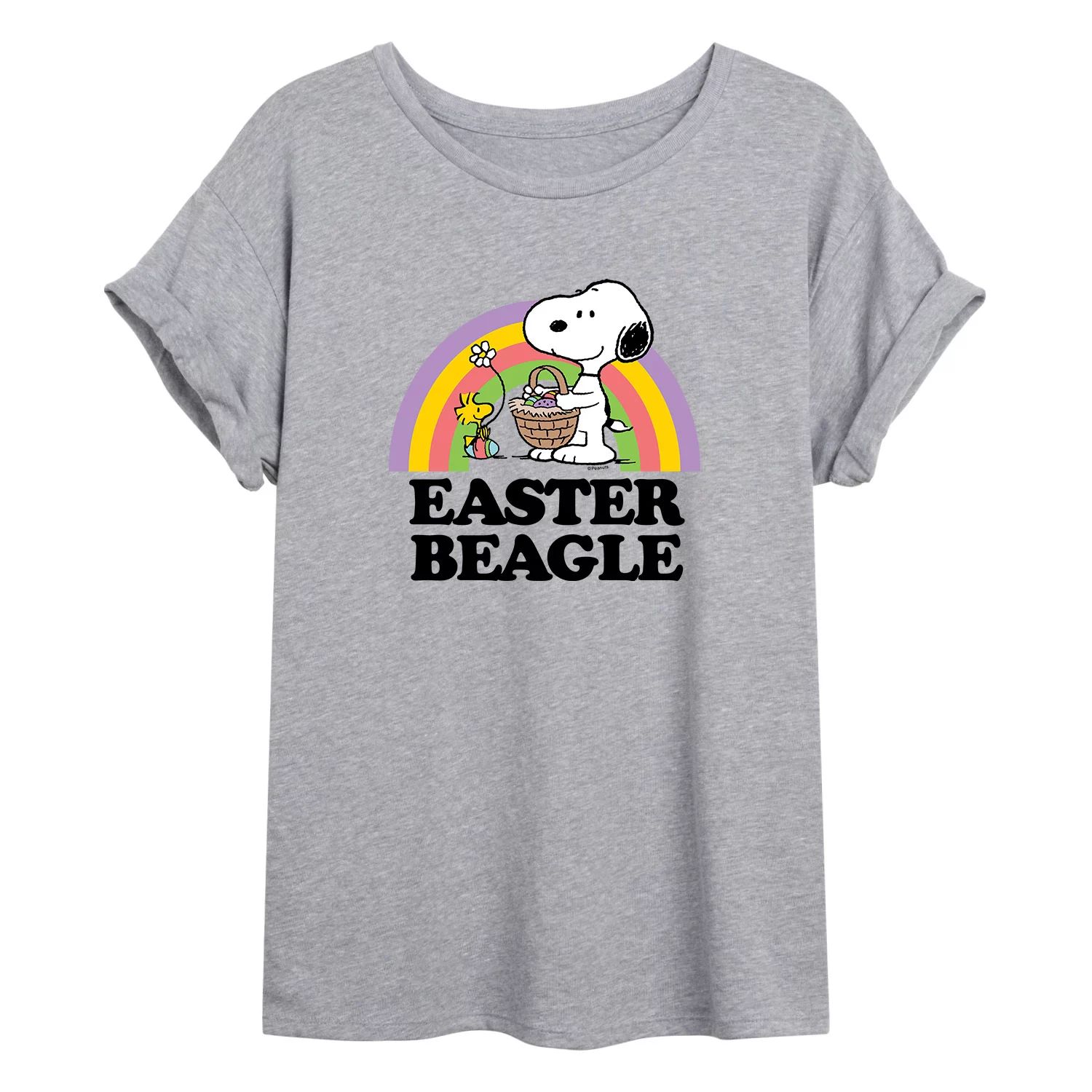 Детская струящаяся футболка Peanuts «Пасхальный бигль» Licensed Character
