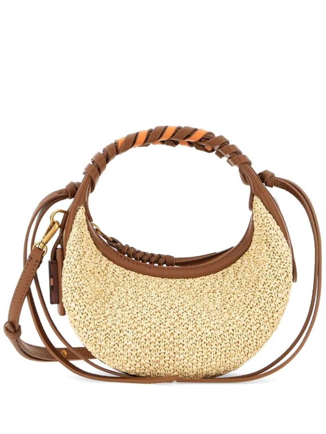 

Hogan маленькая сумка-тоут H-Bag из рафии, серый