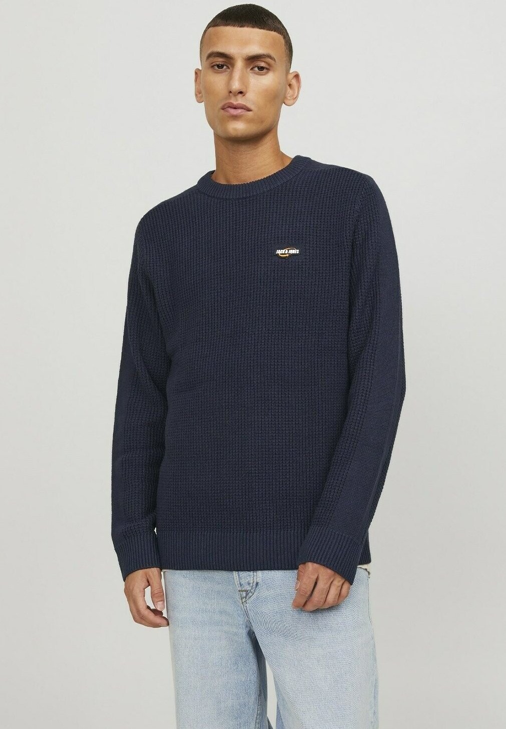 

Свитер С ЛОГОТИПОМ Jack & Jones, синий