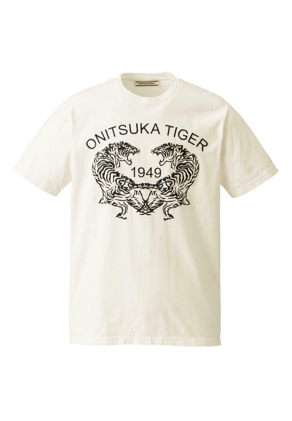 

Футболка с принтом Onitsuka Tiger, молочный