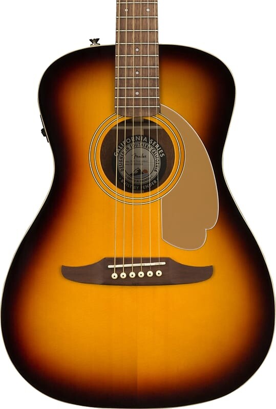 

Акустическая гитара Fender Malibu Player Small Body Short Scale Acoustic-Electric Guitar, Sunburst