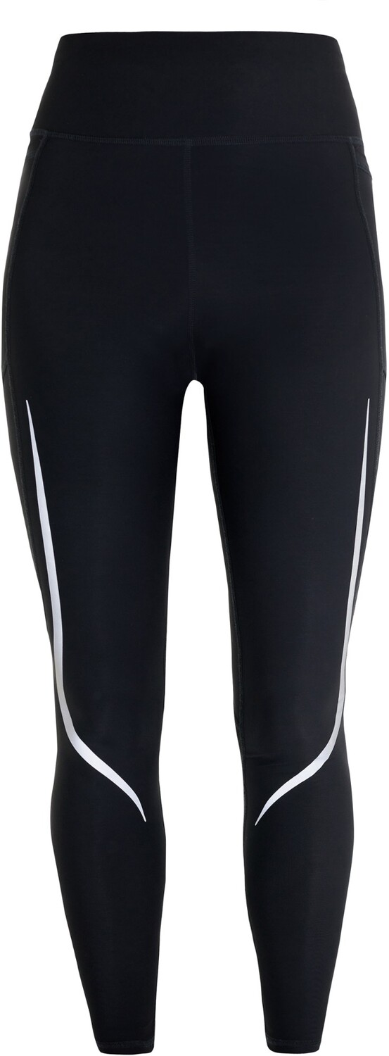 

Тайтсы для бега с подсветкой Zero Gravity 7/8 — женские Sweaty Betty, черный
