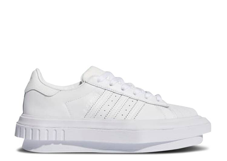 

Кроссовки Adidas IVY PARK X WMNS SUPERSTAR PLATFORM 'TRIPLE WHITE', белый