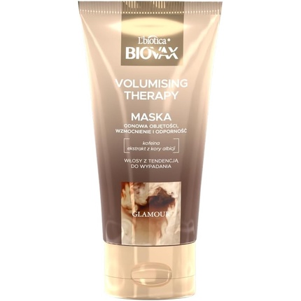 L'biotica Biovax Glamour Терапевтическая маска для объема волос 150 мл