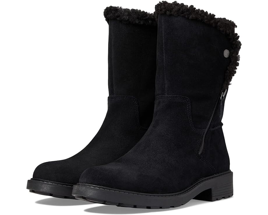 

Ботинки Clarks Opal Zip, цвет Black Suede