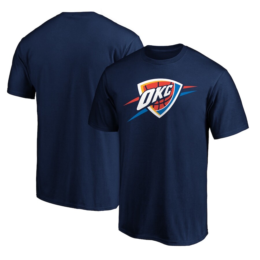 

Футболка с коротким рукавом Fanatics Branded Oklahoma City Thunder, нави