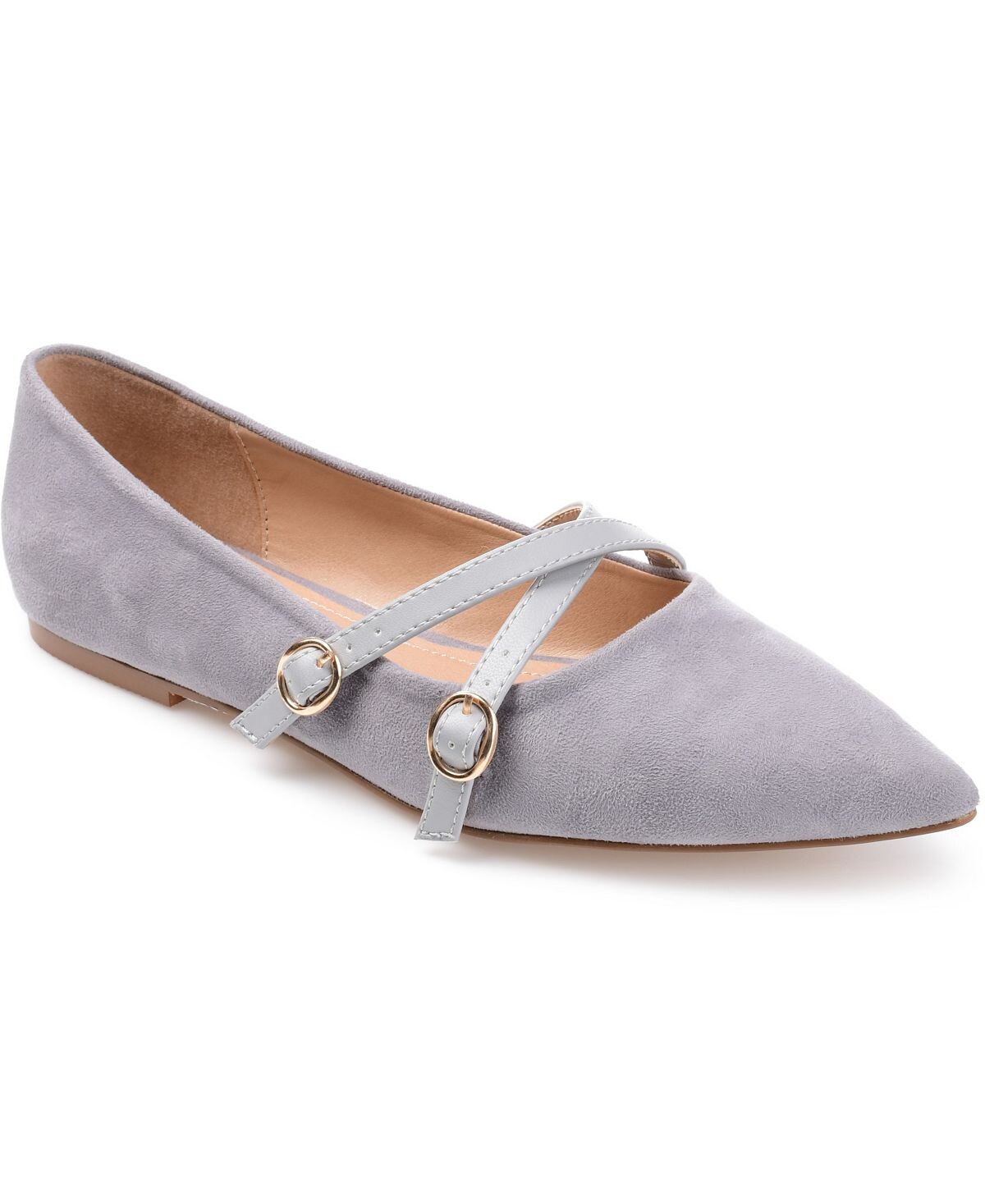 

Женские туфли на плоской подошве Patricia Journee Collection, серый