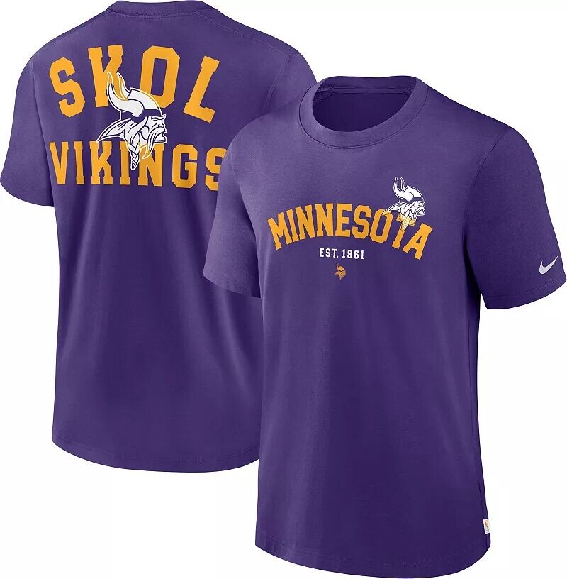 

Мужская фиолетовая футболка Nike Minnesota Vikings Rewind Rewind