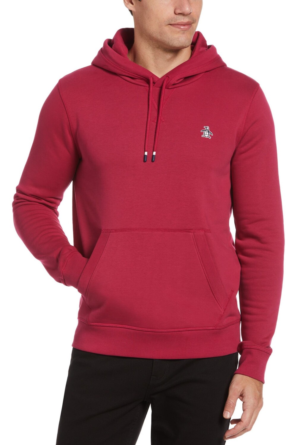 

Худи красного цвета с капюшоном Pete Pete в цвете Сангрия Original Penguin, красный