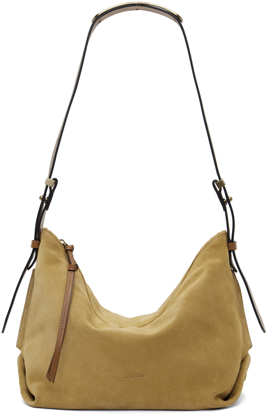 

Бежевая лейденская сумка Isabel Marant, цвет Dusty yellow