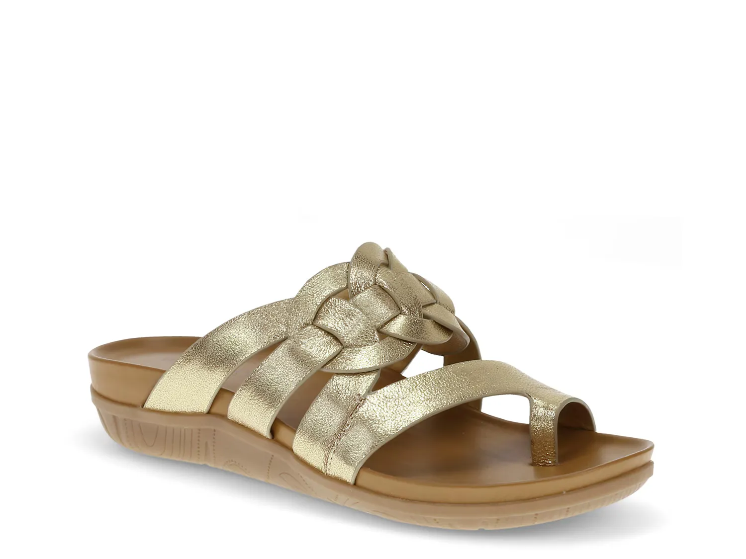 

Сандалии Julianne Wedge Sandal Baretraps, золотой/металлик