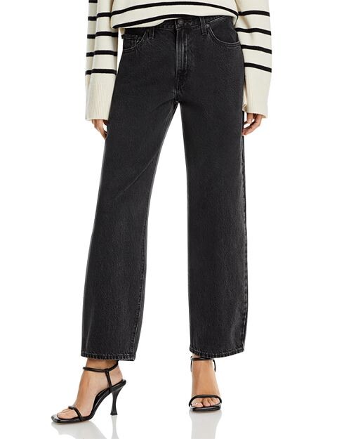 

Джинсы Baggy Dad с высокой посадкой и широкими штанинами в цвете Boot Barn Levi's, цвет Black