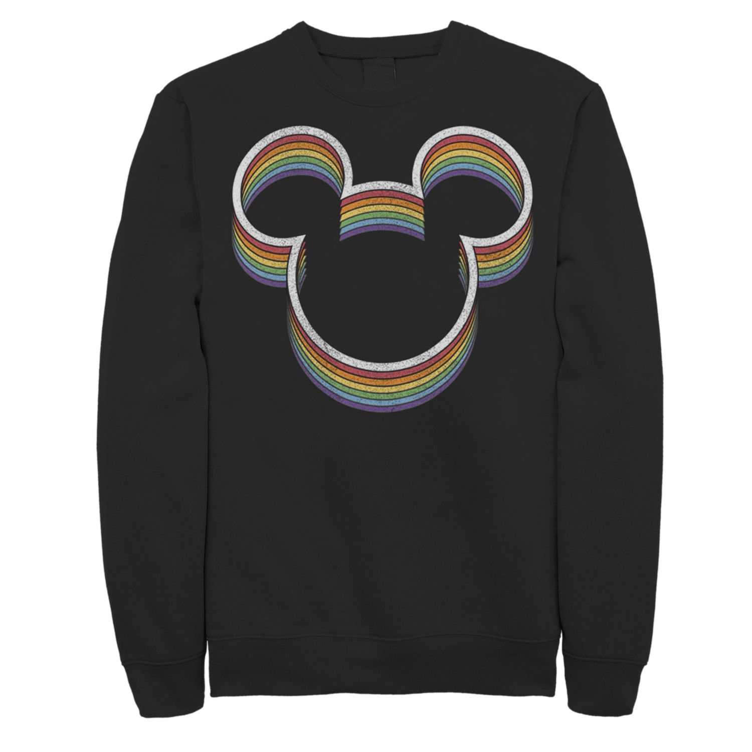 Мужской свитшот Disney Mickey & Friends Pride Rainbow Ears