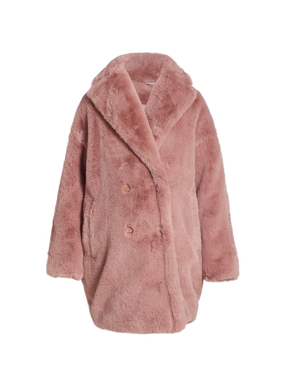 цена Плюшевое пальто для беременных Annabette Emilia George, розовый