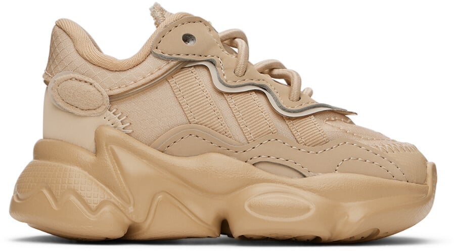 

adidas Kids Baby Бежевые кроссовки Ozweego