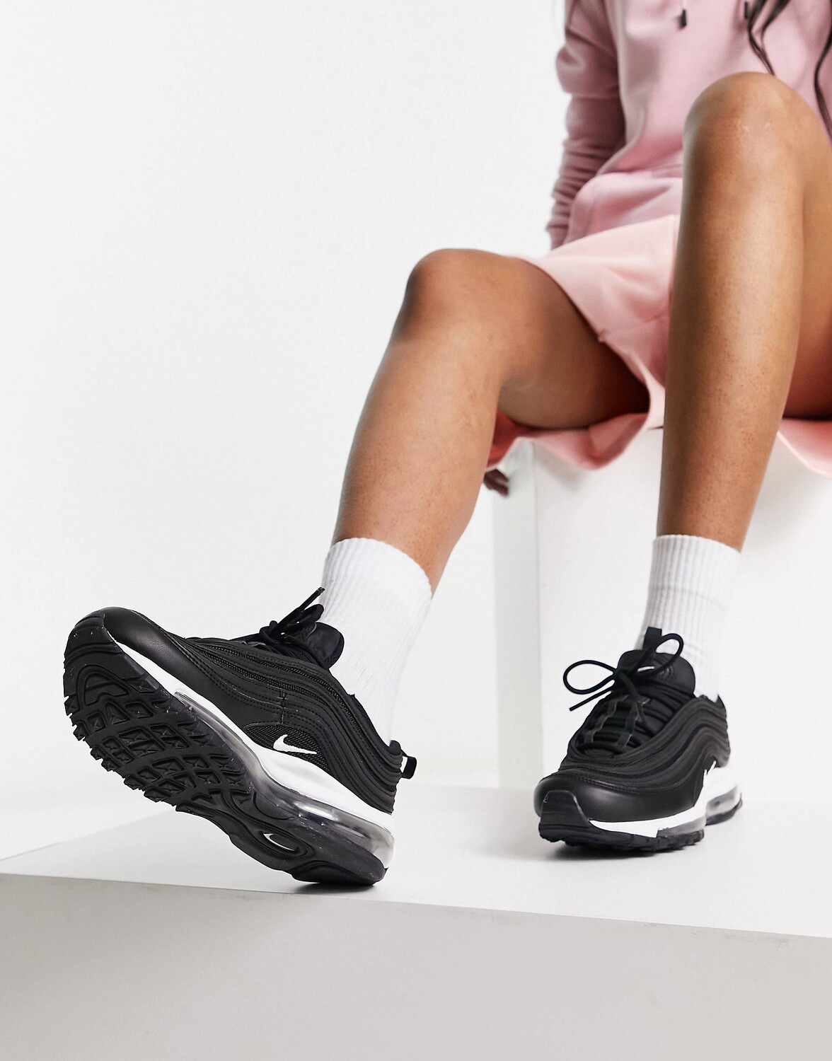 

Черные кроссовки Nike Air Max 97, Черный