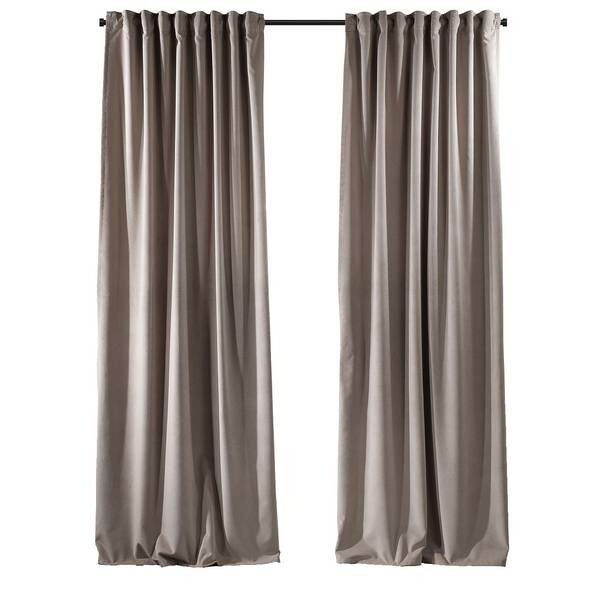 

Бархатная штора Puude Home Design 140245, 25x1x140 см цвет wotaneiche dekor