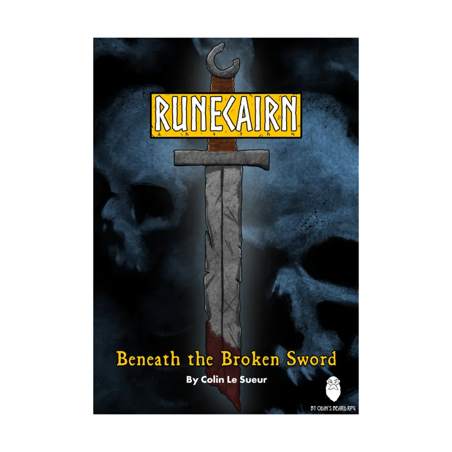 

Runecairn - Beneath the Broken Sword w/PDF, Role Playing Games (By Odin's Beard), мягкая обложка