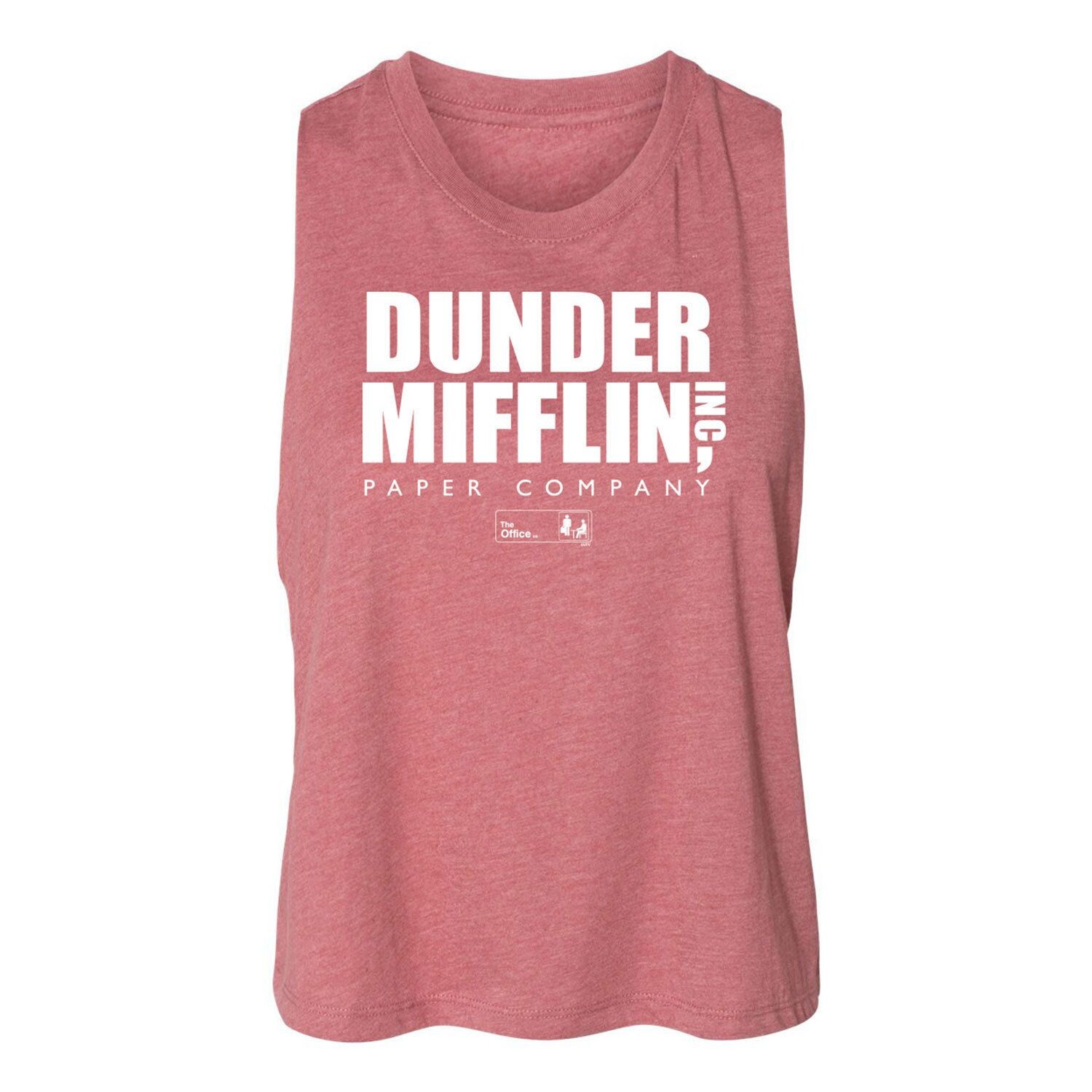 

Укороченная майка The Office Dunder Mifflin для юниоров Licensed Character, розовый