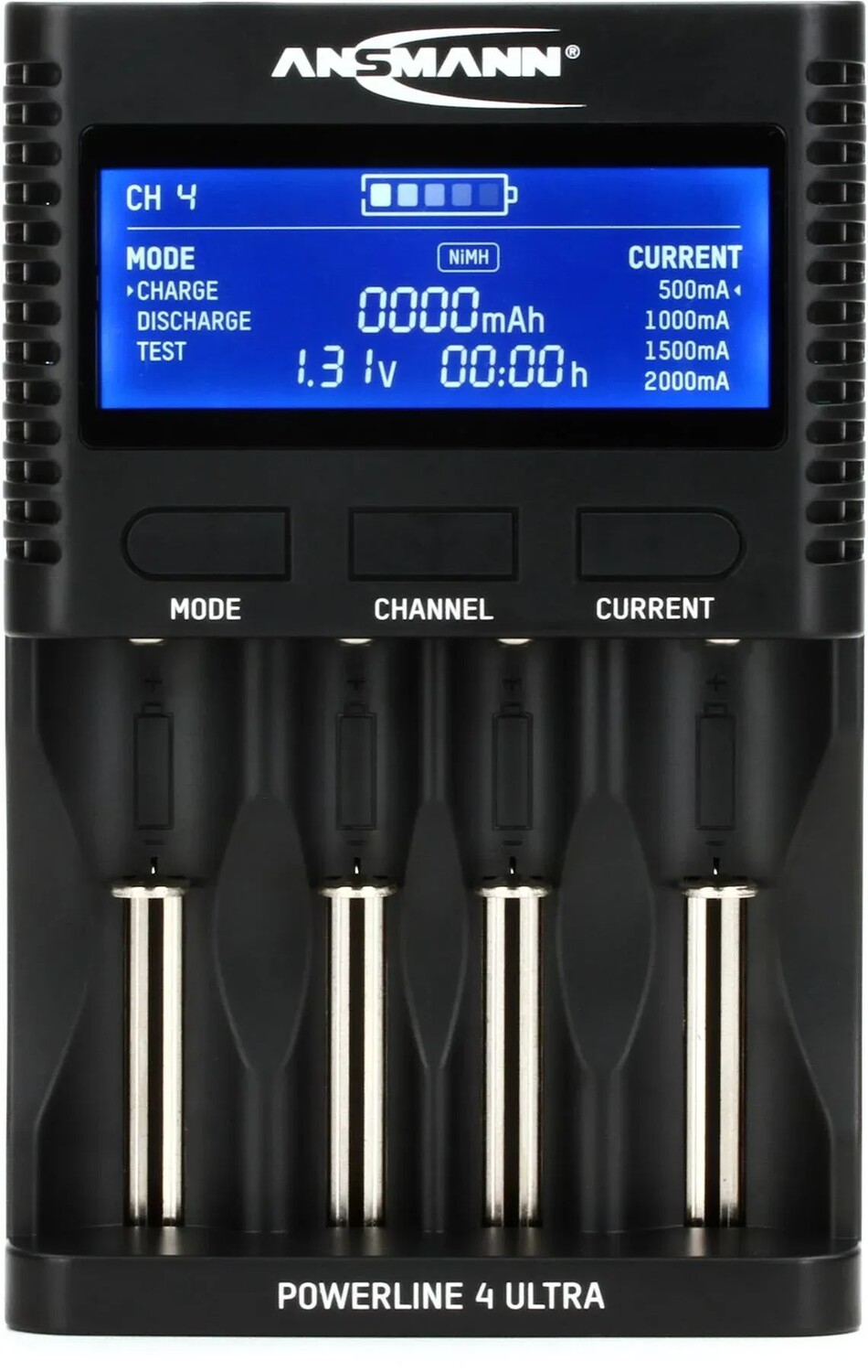 

Зарядное устройство и тестер емкости Ansmann Powerline 4 Ultra