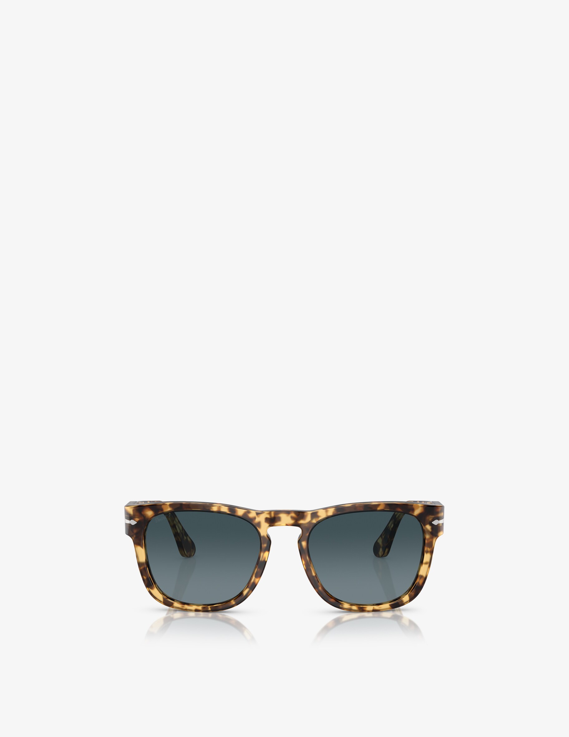 Солнцезащитные очки в квадратной оправе Persol, цвет Marrone
