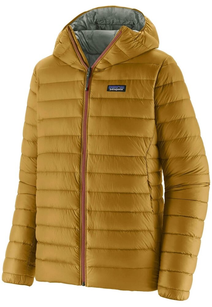 

Куртка Patagonia Down Sweater Hoody, желтый