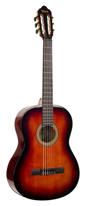 

Акустическая гитара Valencia 260 Classical Hybrid Thin Neck Acoustic Guitar - Sunburst - VC264HCSB