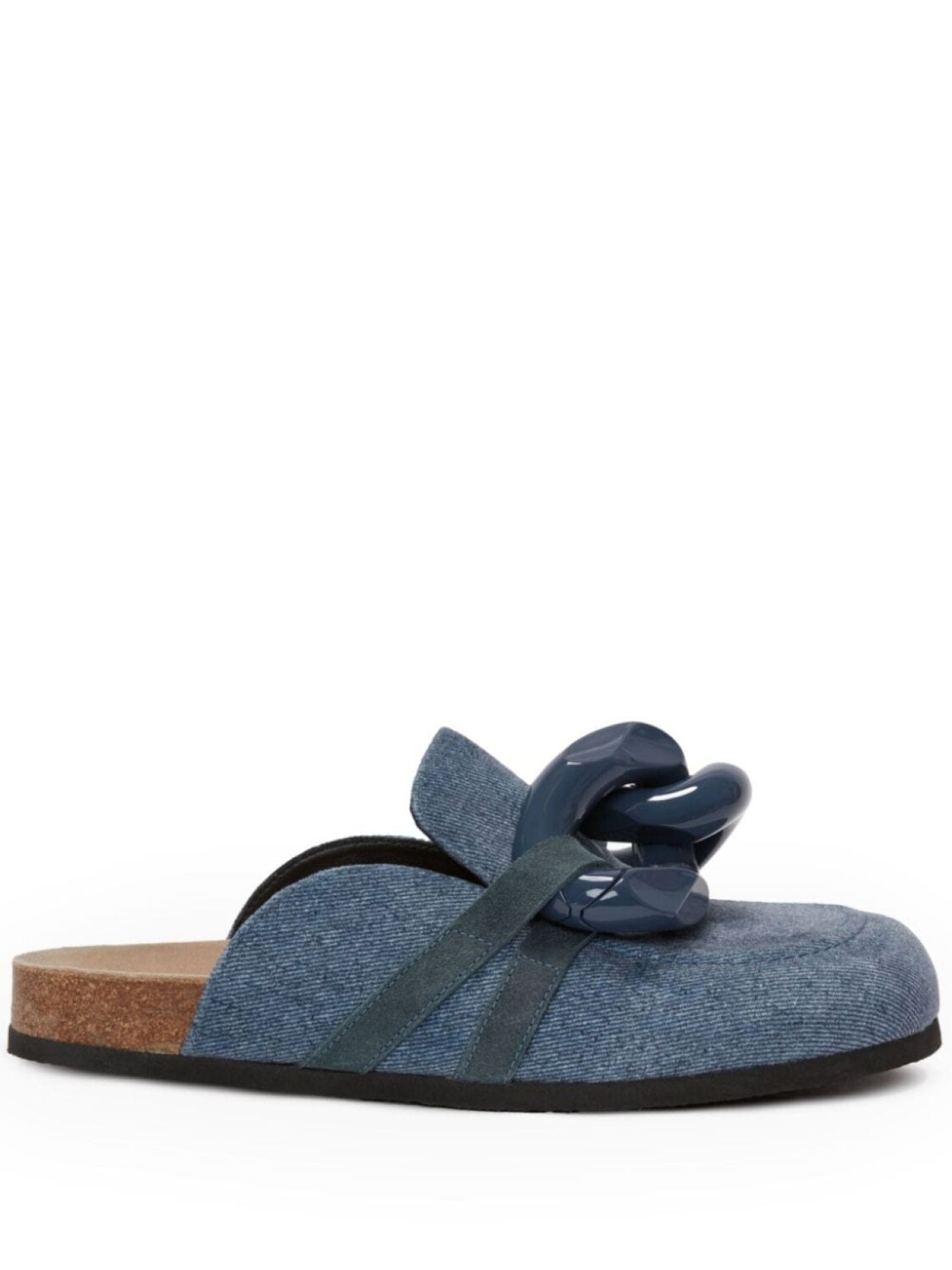 

JW Anderson лоферы с цепочкой, серый