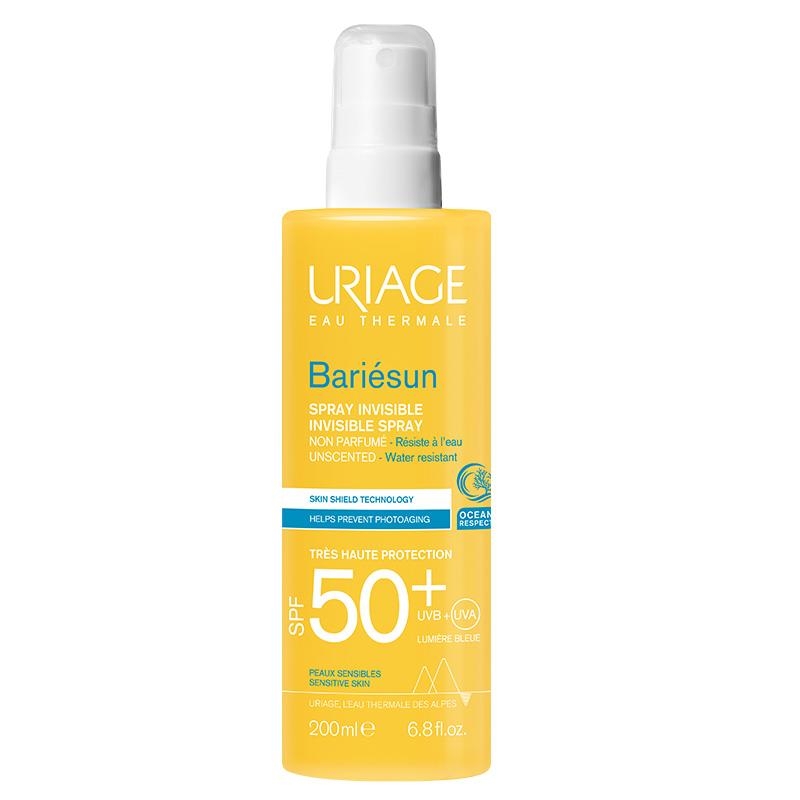 Uriage Bariesun Солнцезащитный спрей без запаха SPF50+ 200мл