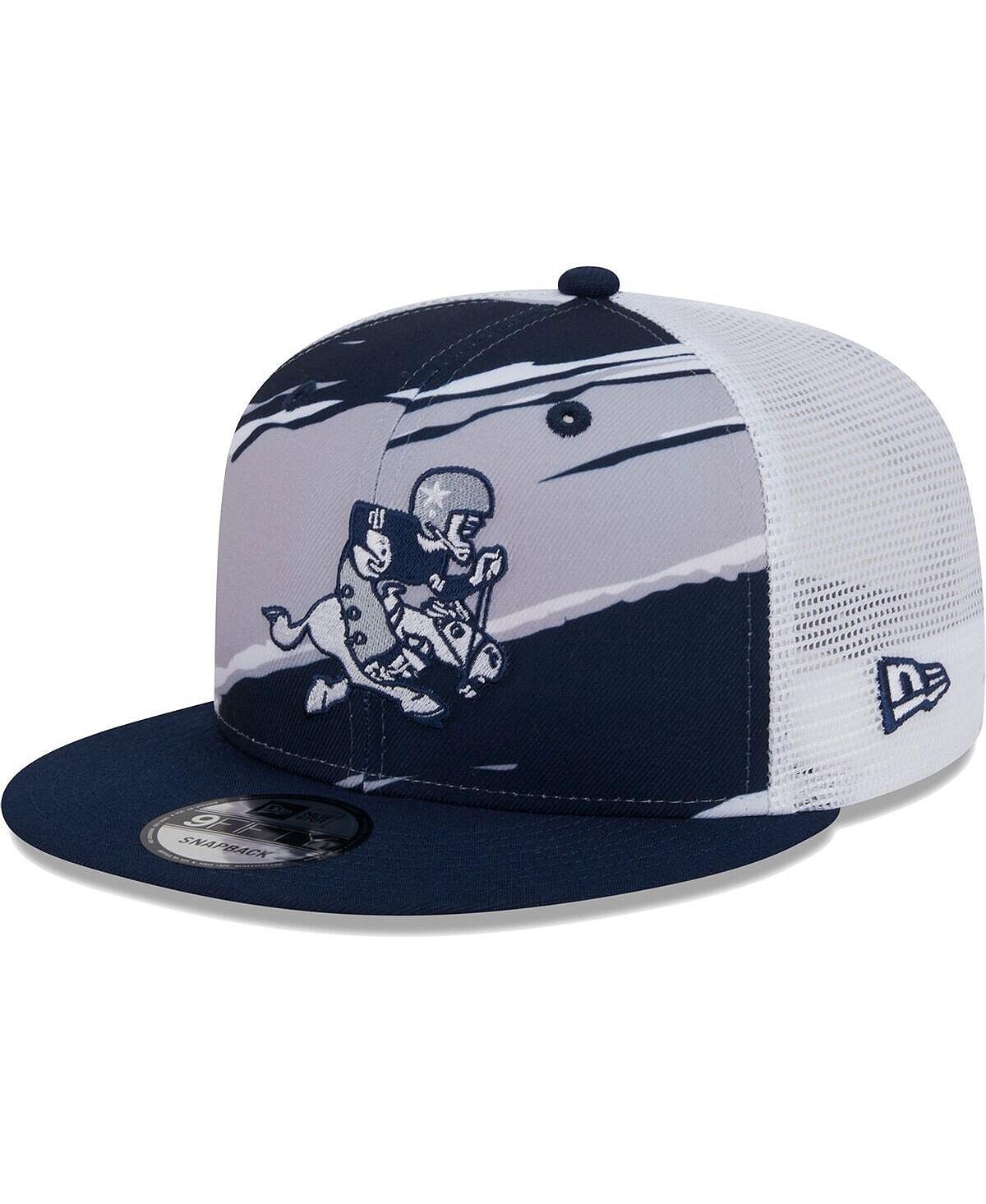 

Мужская темно-синяя кепка Dallas Cowboys Retro Joe Tear Trucker 9FIFTY Snapback New Era
