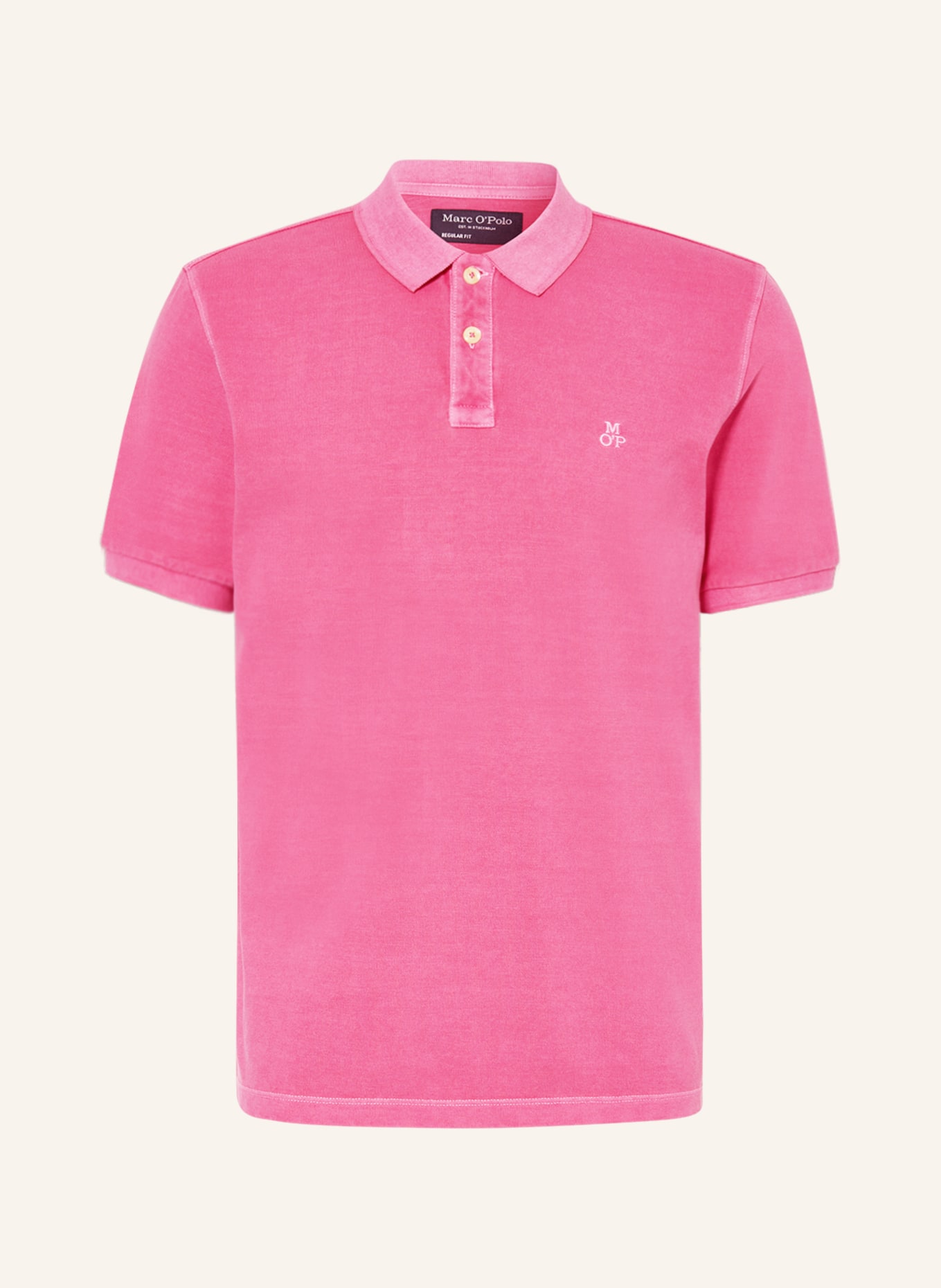 

Рубашка поло Marc O'Polo Piqué Regular Fit, розовый