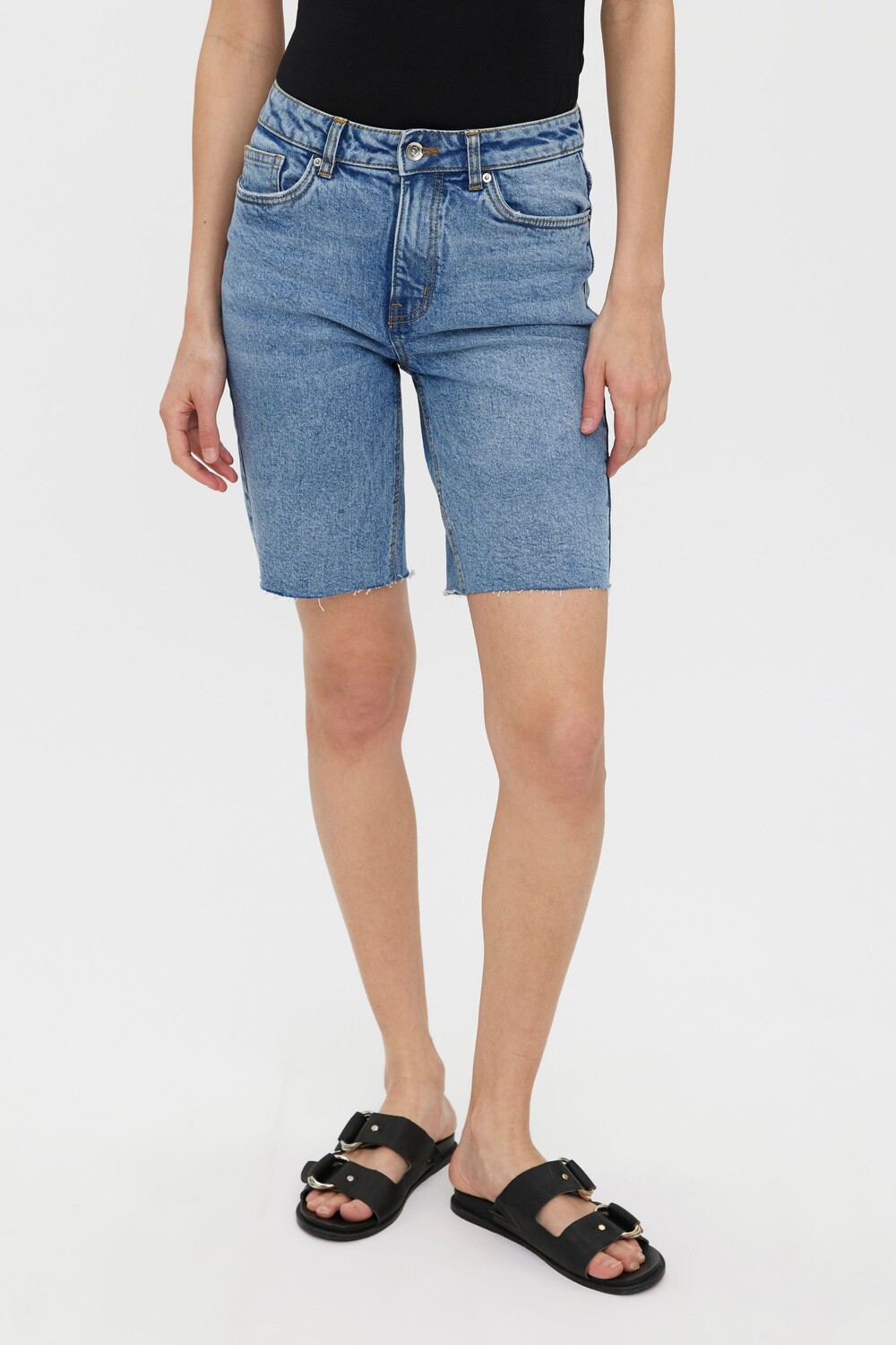 

Удлиненные джинсовые шорты VERO MODA, синий