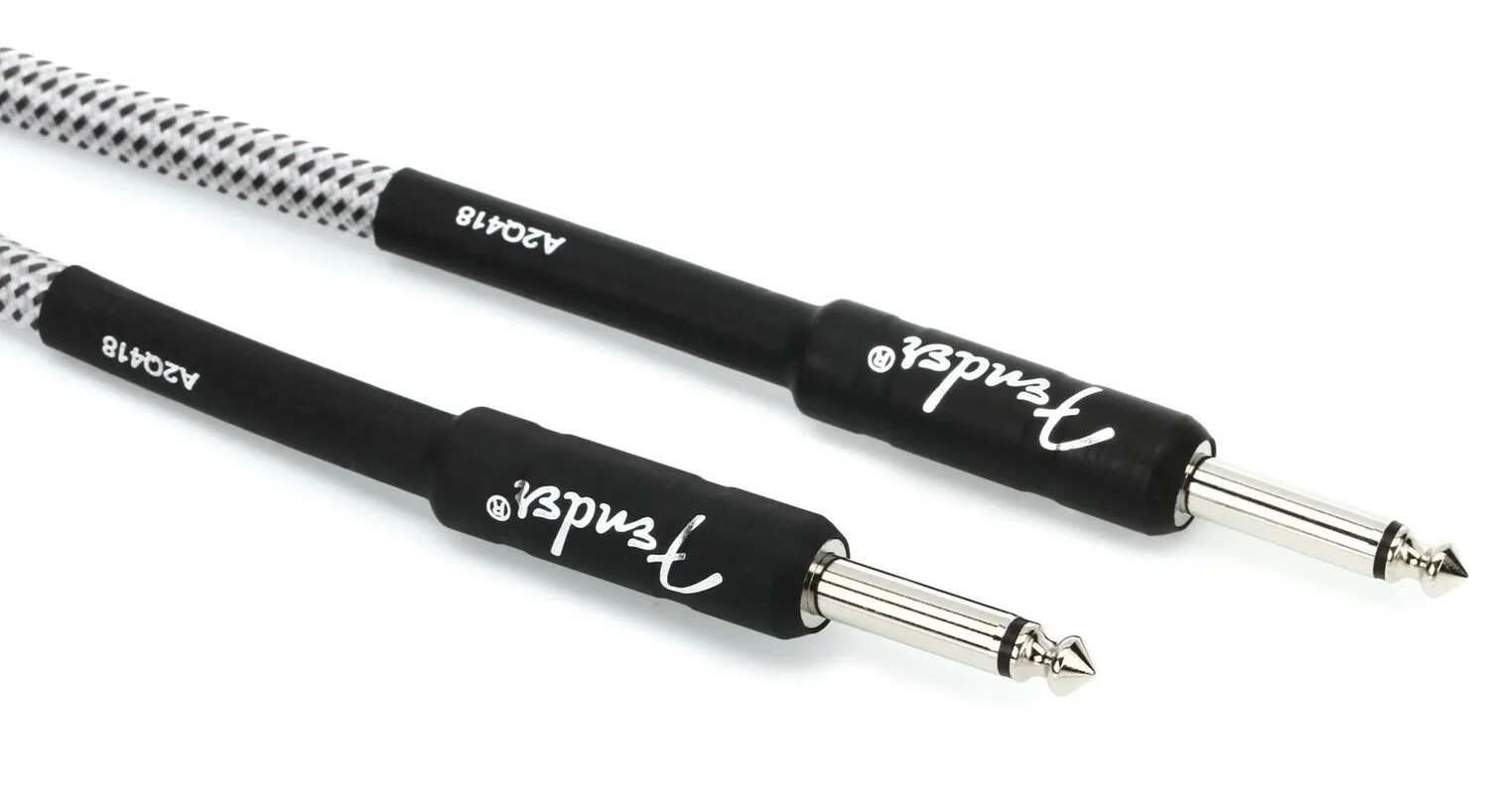 

Fender 0990820066 Профессиональная серия, прямой инструментальный кабель — 15 футов, белый твид
