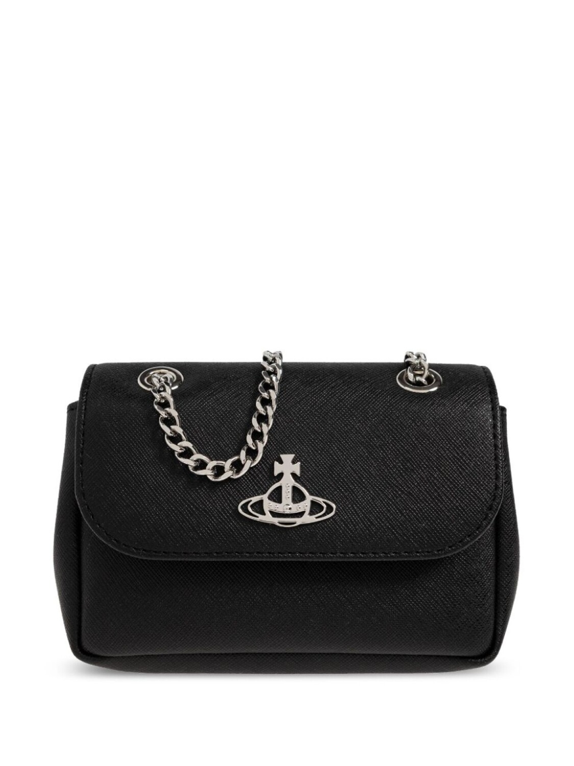 

Vivienne Westwood сумка-мешок из кожи с бляшкой-шаром, черный