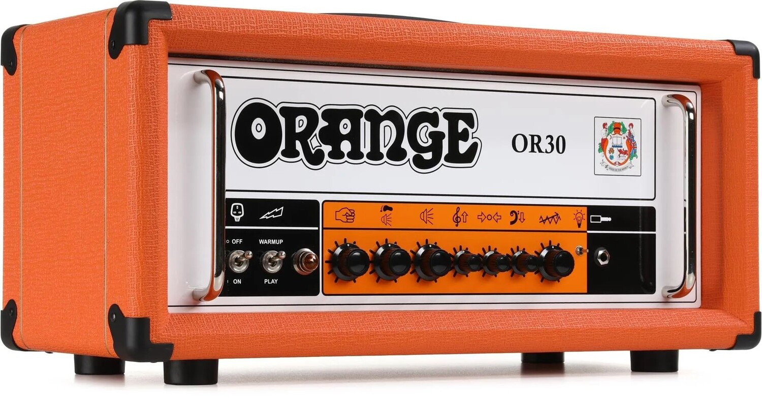 

Новый 1-канальный ламповый усилитель Orange OR30, 30 Вт — оранжевый