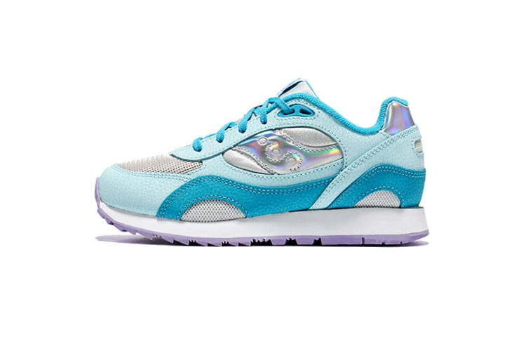 

Кроссовки saucony Shadow 6000 Big Kid 'Iridescent', серо-голубой