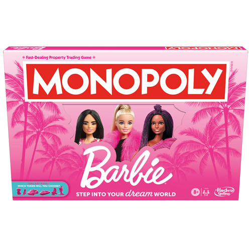 Настольная игра Barbie Monopoly Hasbro настольная игра monopoly cornwall hasbro