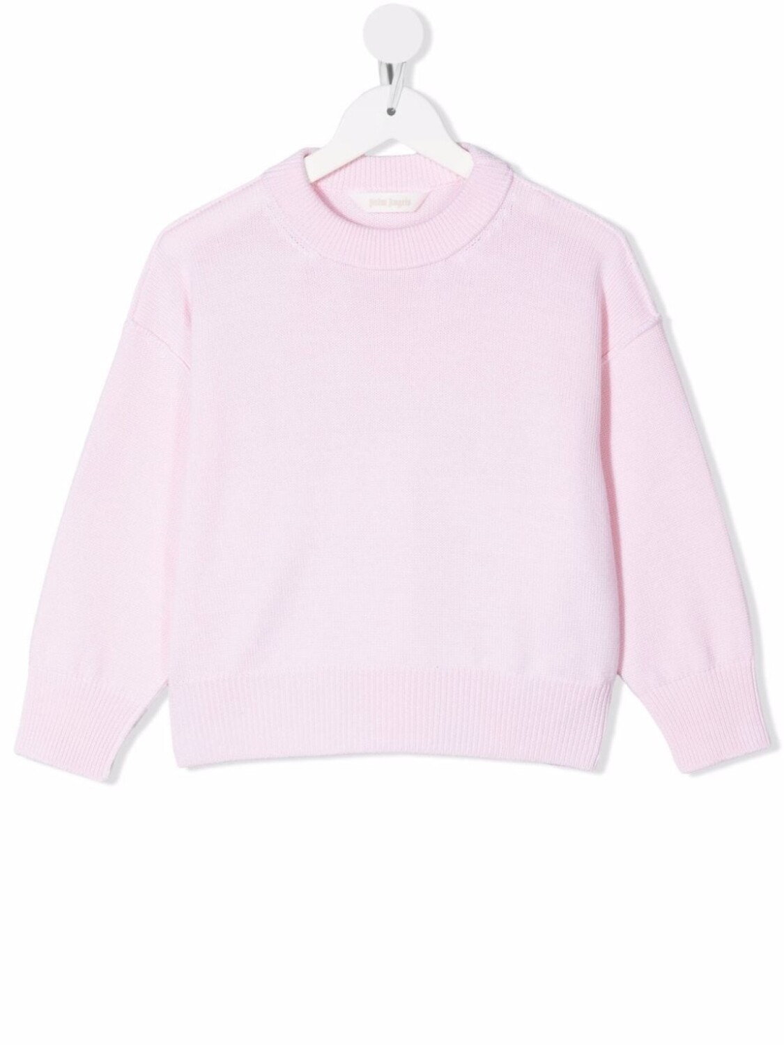 

Palm Angels Kids джемпер с логотипом вязки интарсия, розовый