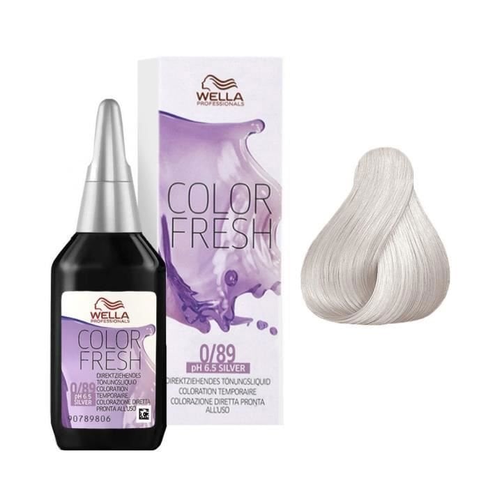 

0-89 Wella Color Fresh Silver дымчатый жемчуг 75мл Inny Producent