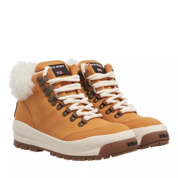 

Кроссовки sneakers high top lace Polo Ralph Lauren, коричневый