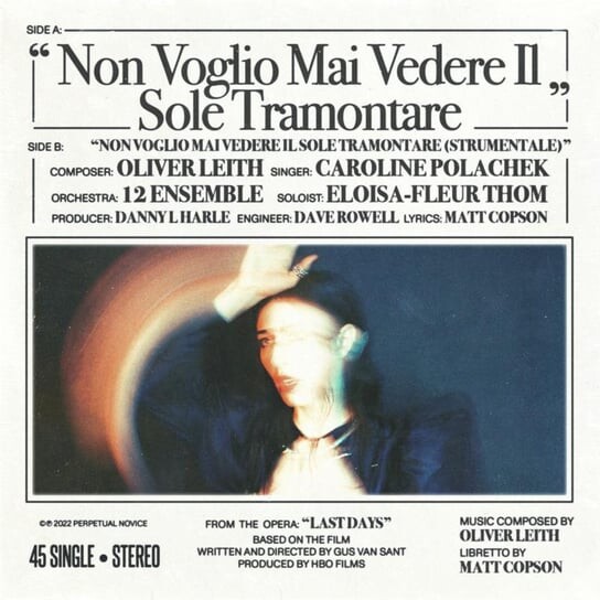 

Виниловая пластинка Polachek Caroline - Non Voglio Mai Vedere