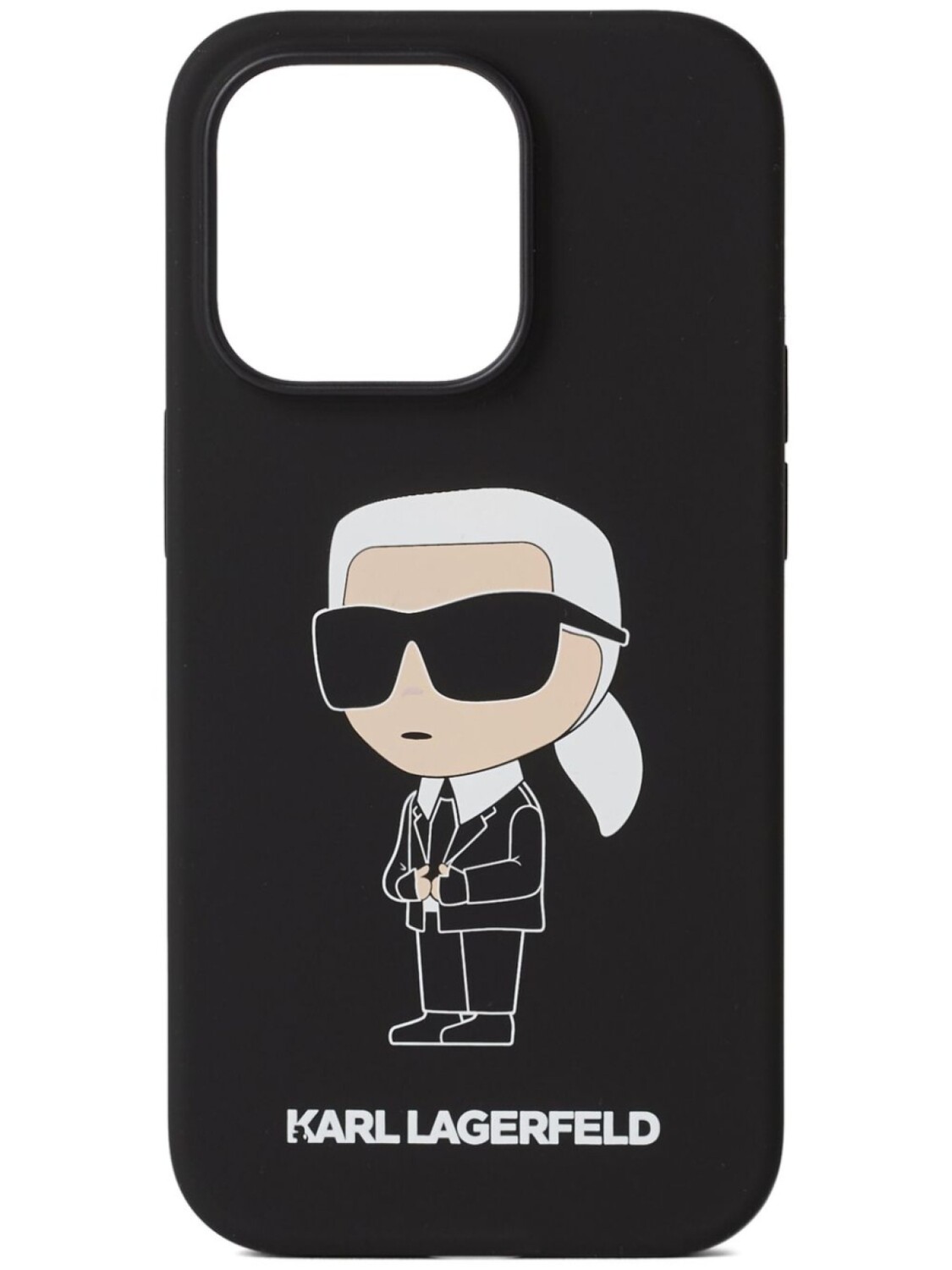 

Karl Lagerfeld чехол Ikonik Karl NFT для iPhone 14 Pro, черный